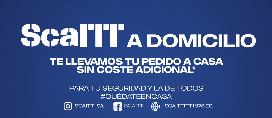 No hace falta que te desplaces. SCAITT te lo llevará sin coste adicional