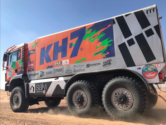 ITT KH-7 EPSILON TEAM MAN 6X6 COMPLETED HIS 25th DAKAR