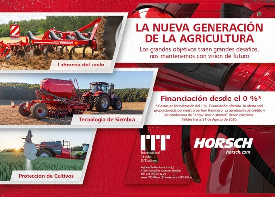 ITT Horsch: Financiación desde el 0%*
