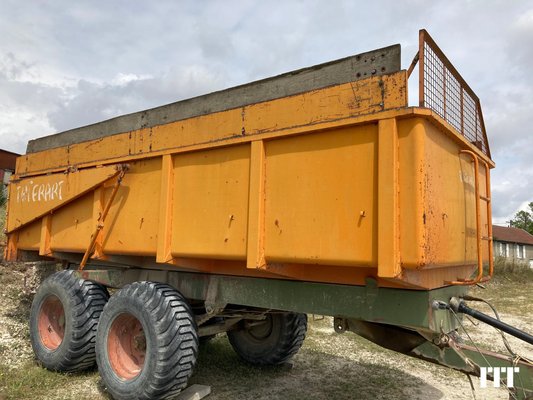 Cereal tipping trailer Thierart 12T - 1