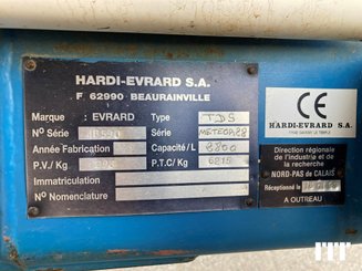 Trailed sprayer Evrard METEOR 2800L - 5