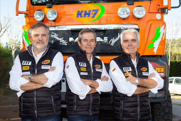 Españoles en el Dakar