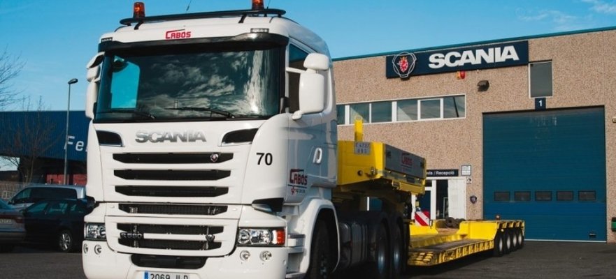 Grutrans Cabós confía en Scania