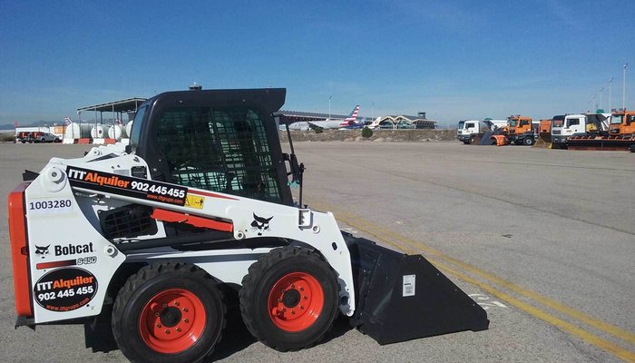 ITT Alquiler gana el concurso de licitación de la UTE en régimen de alquiler de 20 equipos Bobcat, en el aeropuerto internacional Adolfo Suarez de Madrid.
