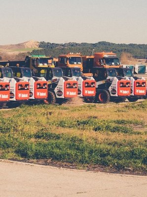 La minicargadora Bobcat S450 llega a Barajas. ITT Rent