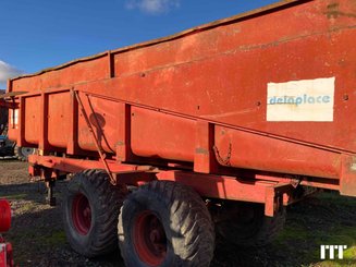 Cereal tipping trailer Delaplace 18T - 6