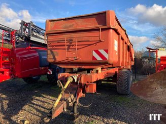 Cereal tipping trailer Delaplace 18T - 2