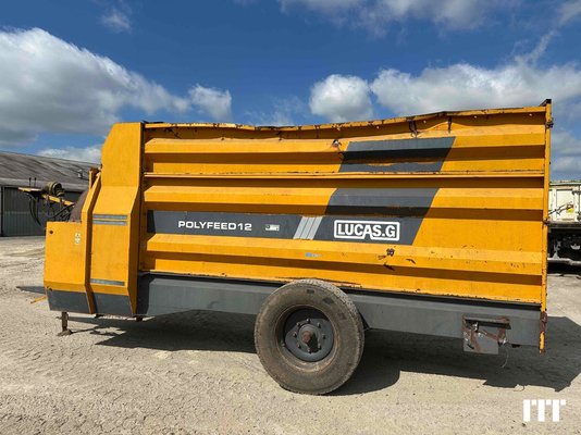 Straw shredder Lucas POLYFEED 12 - 1