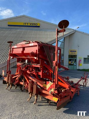 Combination seed drill  Kuhn HR 4003 + AL 402 - 1
